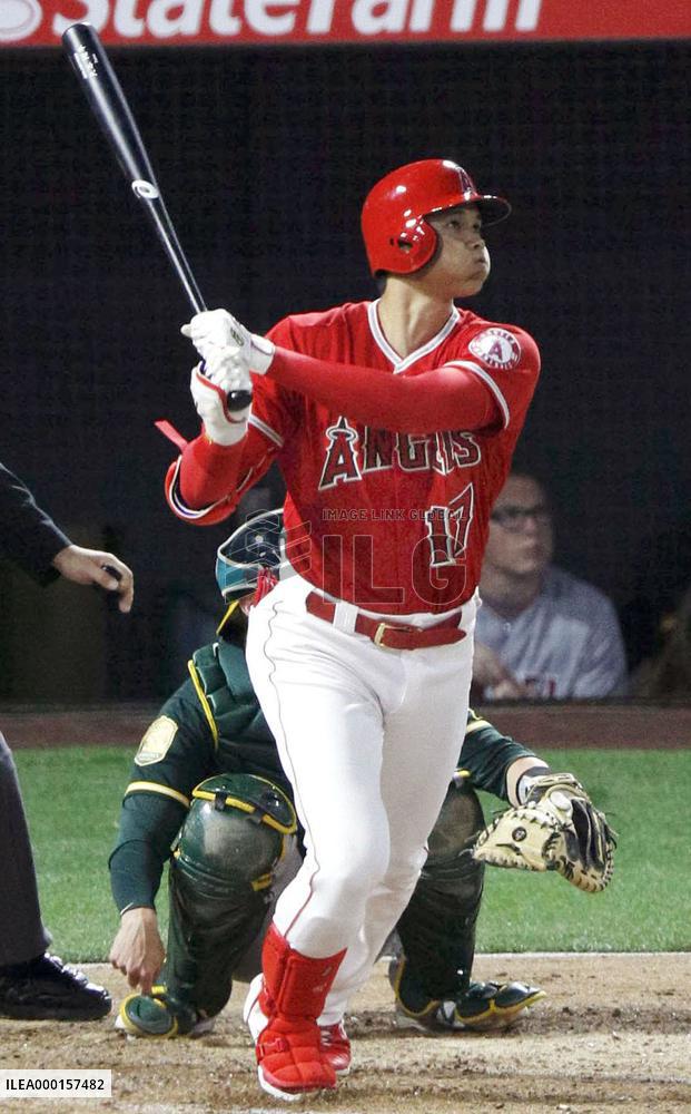 Baseball: Angels' Ohtani