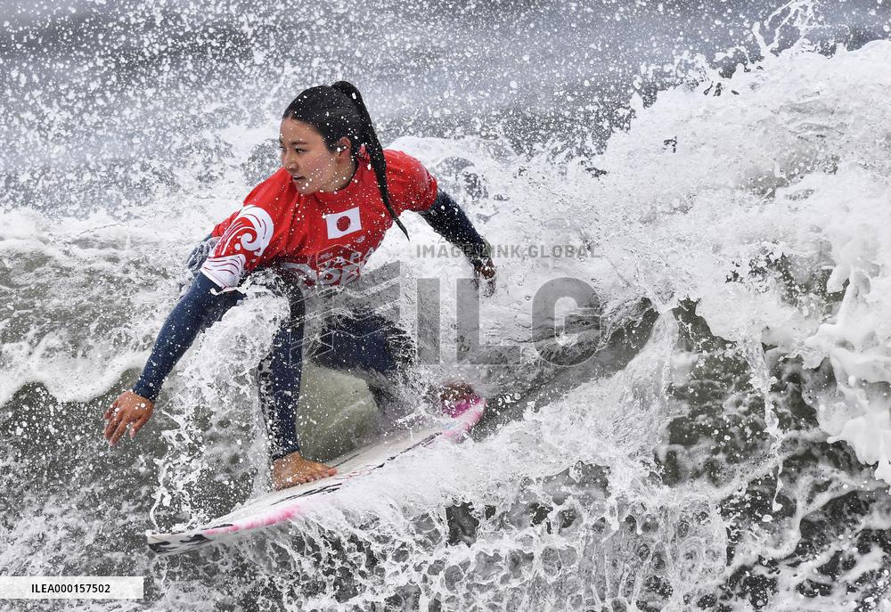 Surfing: Japan Open winner Shino Matsuda