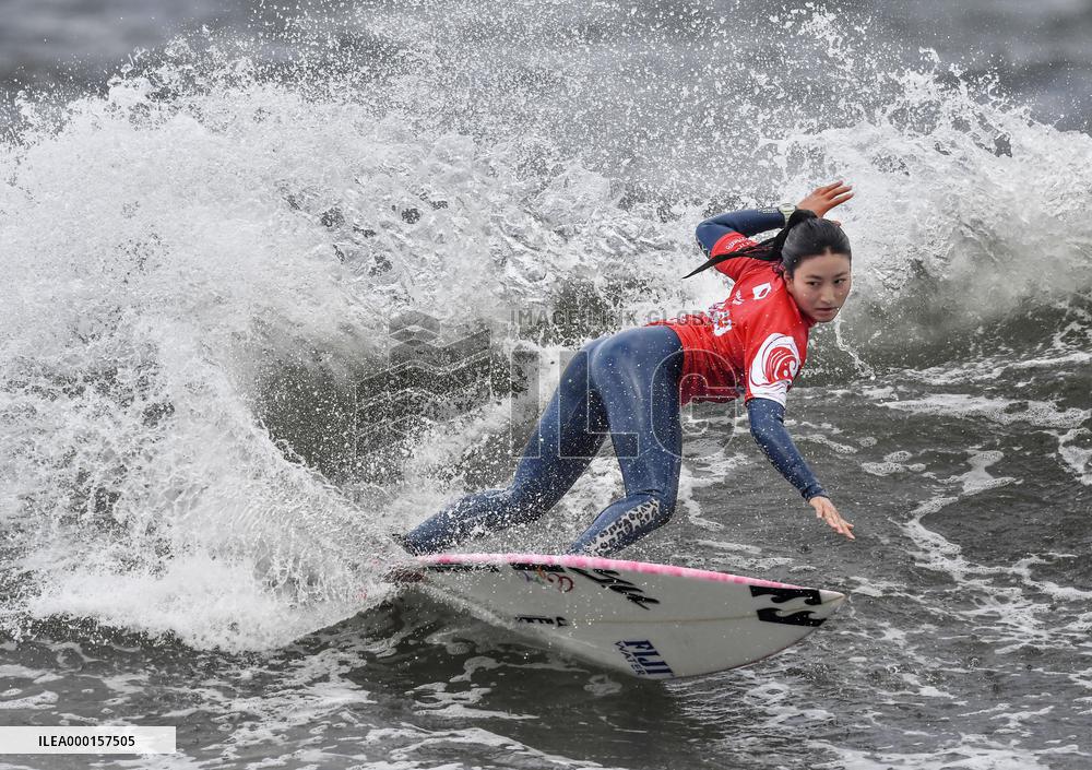 Surfing: Japan Open winner Shino Matsuda
