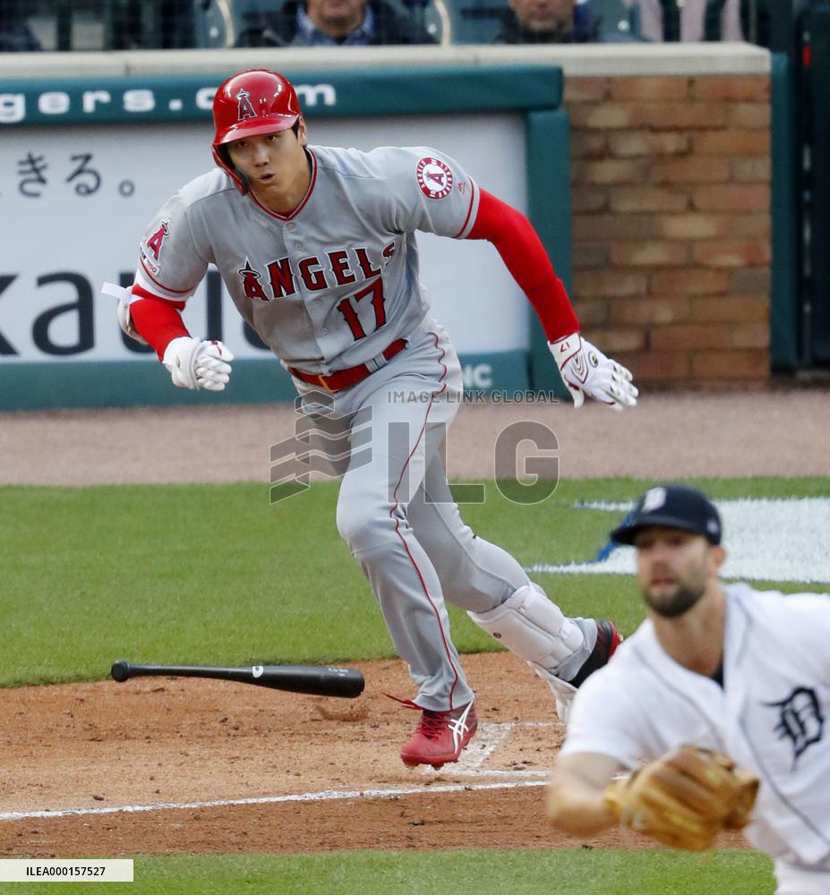 Baseball: Angels' Ohtani