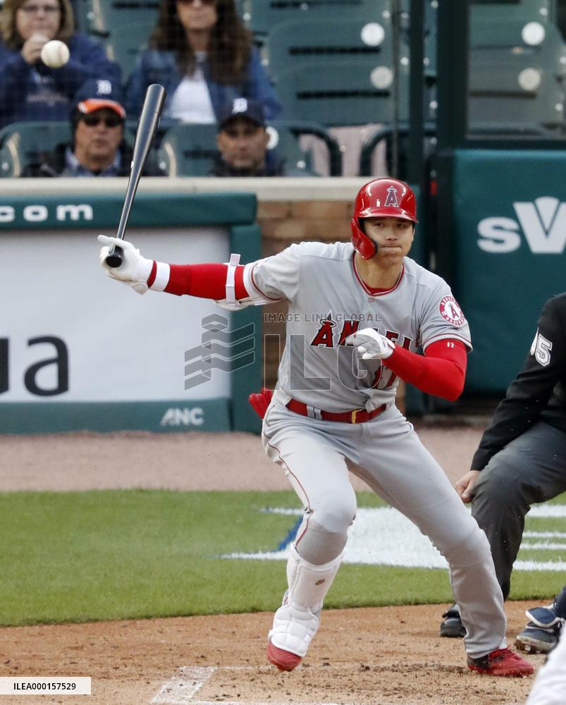 Baseball: Angels' Ohtani