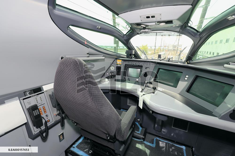 Prototype of new shinkansen bullet train