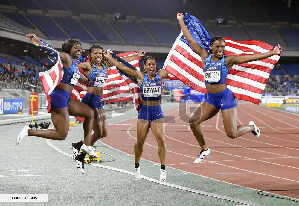 Athletics: IAAF World Relays in Yokohama