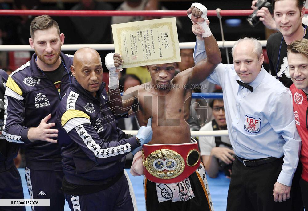 Boxing: IBF flyweight title match