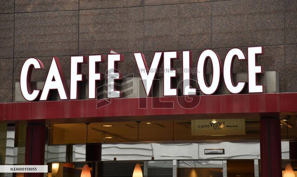 Veloce cafe in Tokyo