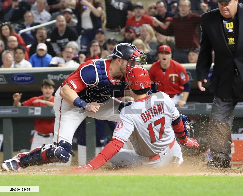 Baseball: Angels v Twins