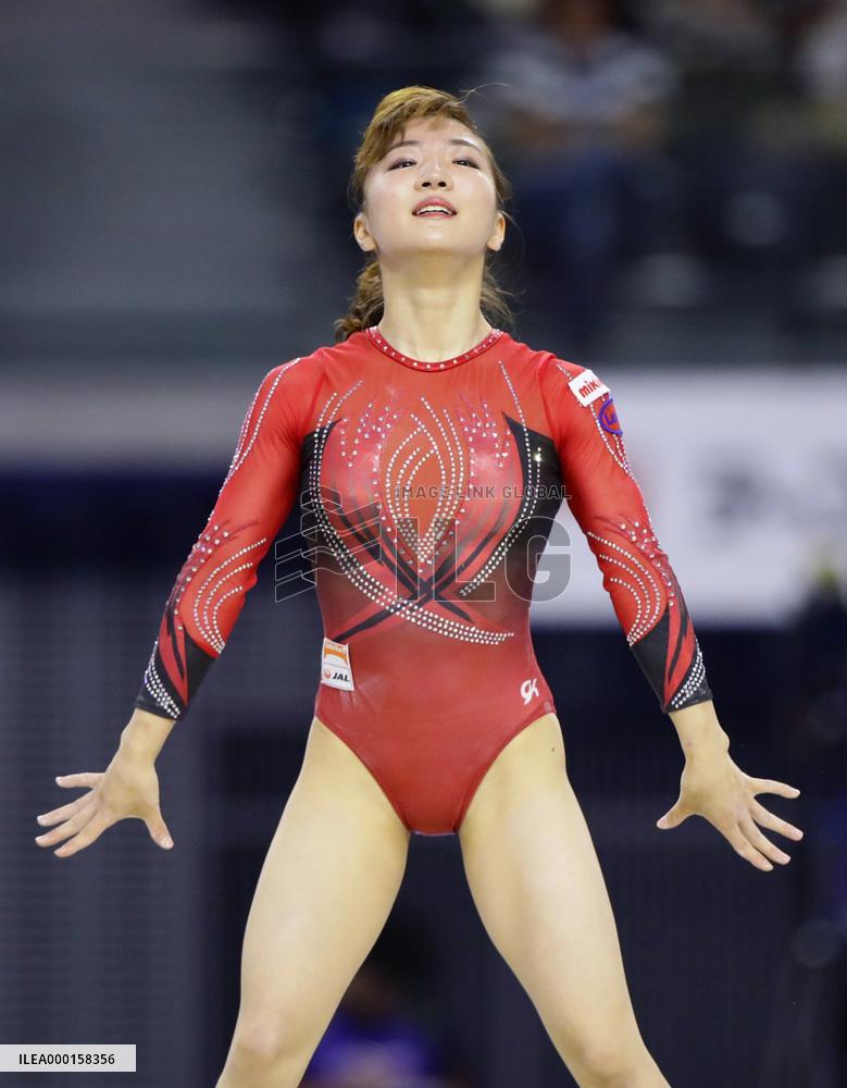 Gymnastics: Asuka Teramoto at NHK Cup