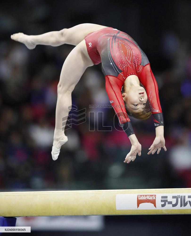 Gymnastics: Asuka Teramoto at NHK Cup