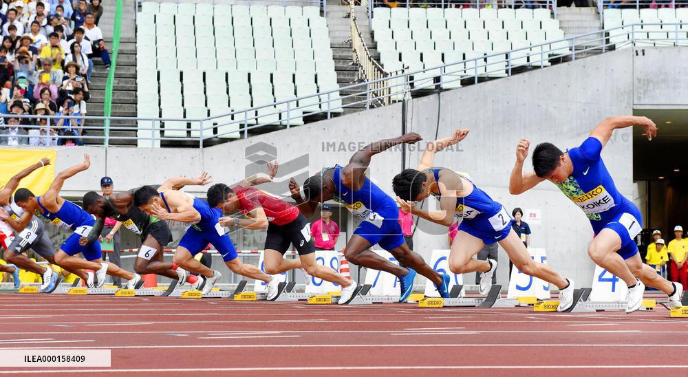 Athletics: Seiko Golden Grand Prix in Osaka