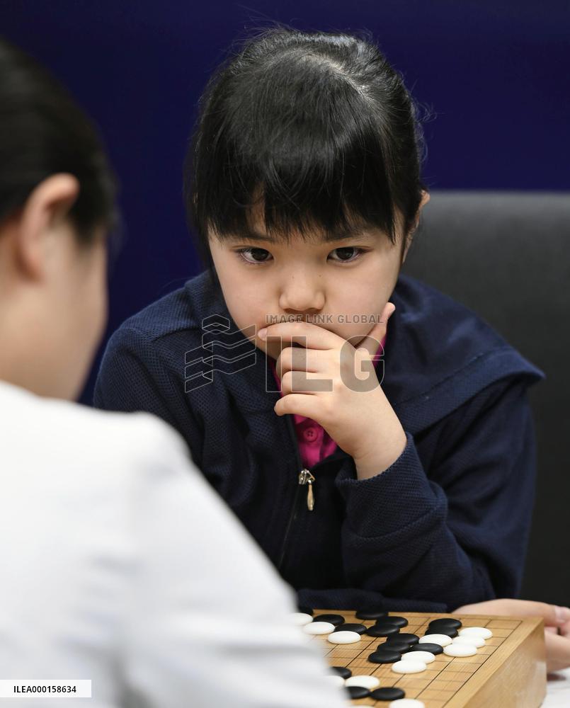 Youngest Japanese Go pro's int'l debut
