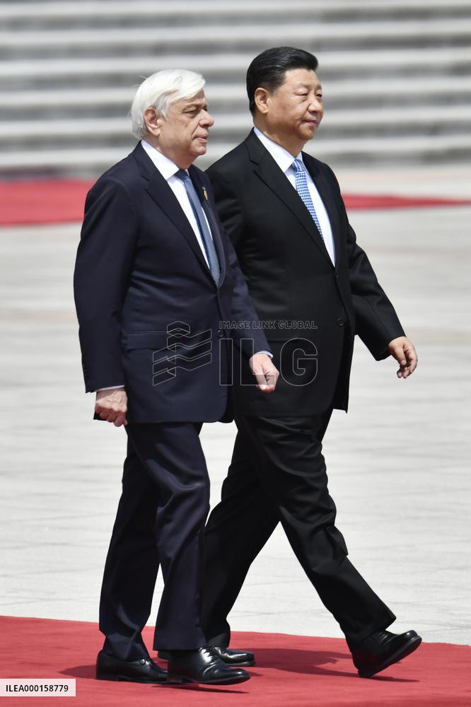 China, Greek presidents