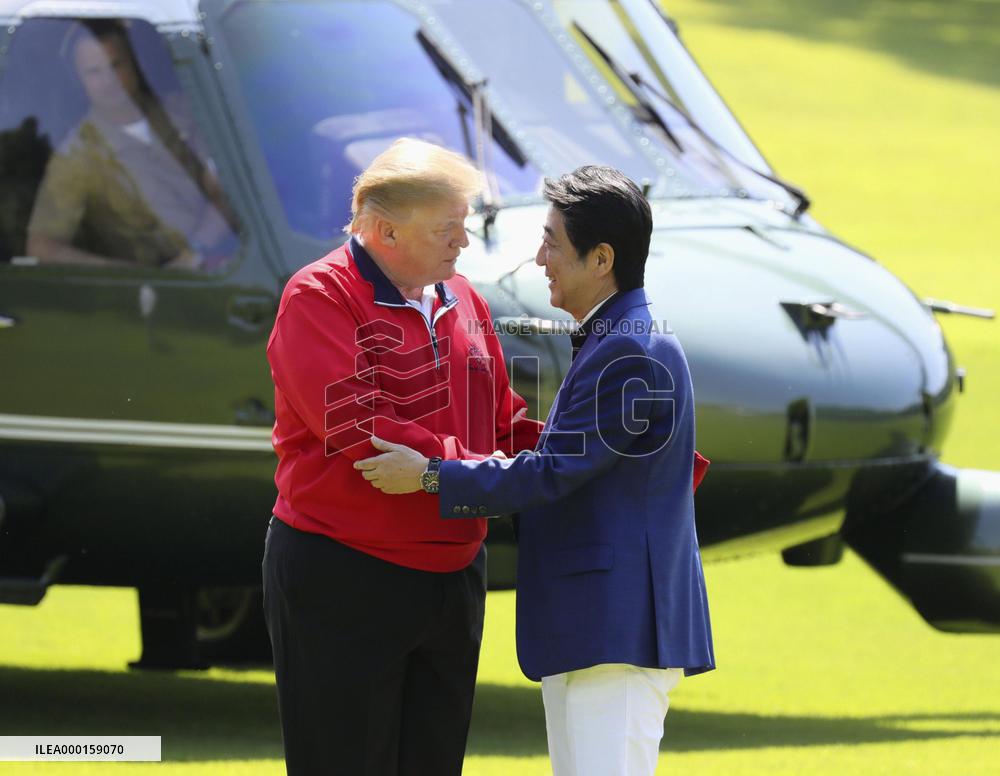 Trump in Japan