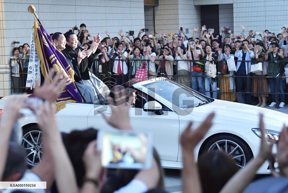Sumo: Summer tourney winner Asanoyama