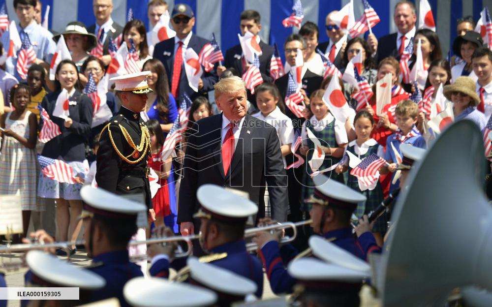 Trump in Japan