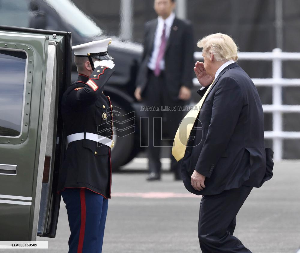 Trump in Japan