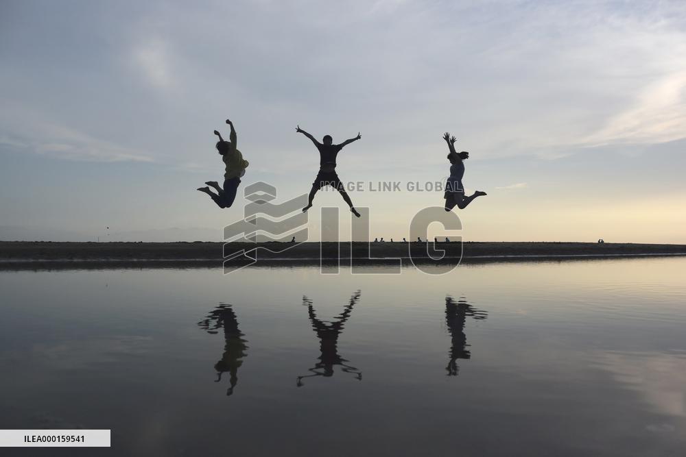 Chichibugahama beach in Japan