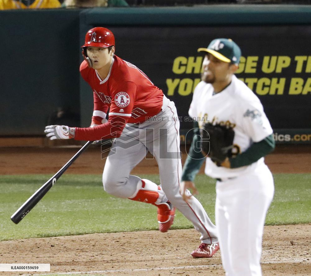 Baseball: Angels v Athletics