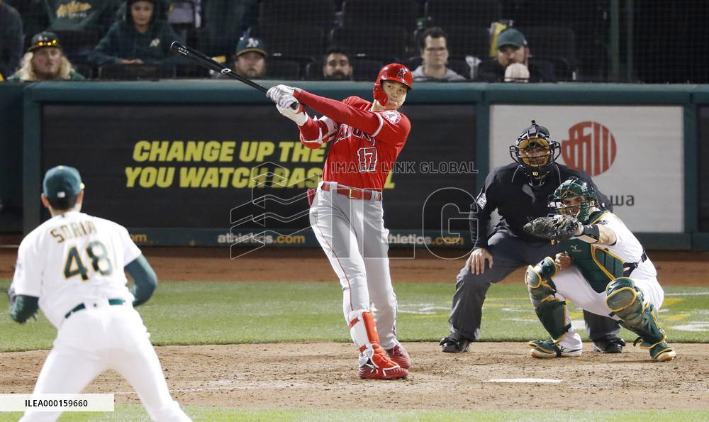 Baseball: Angels v Athletics