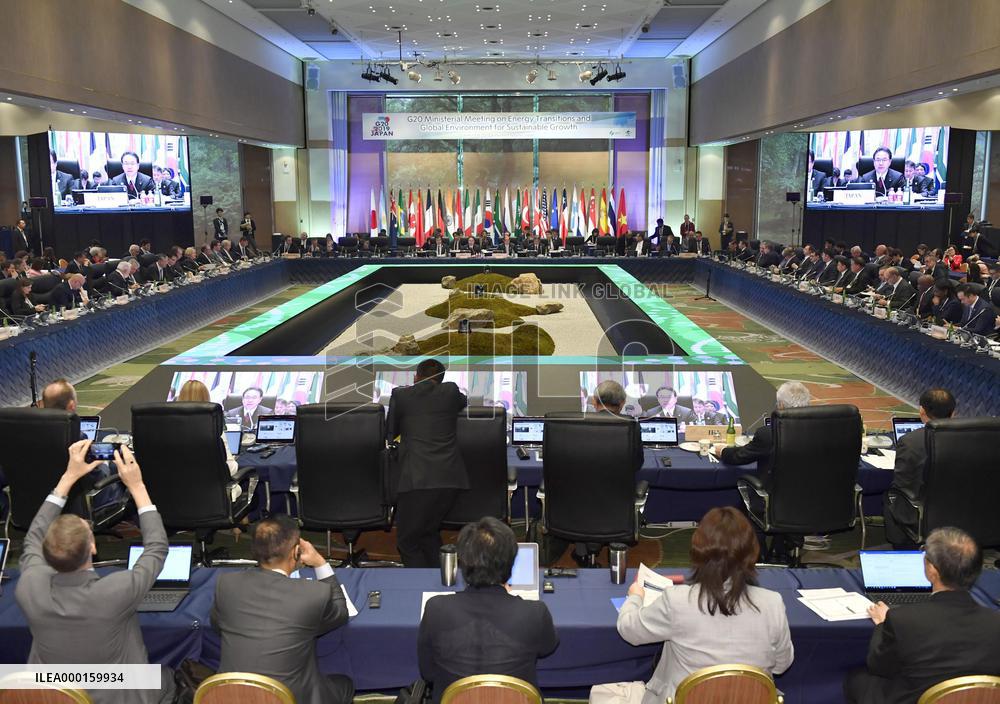 G-20 meeting of energy, environment chiefs