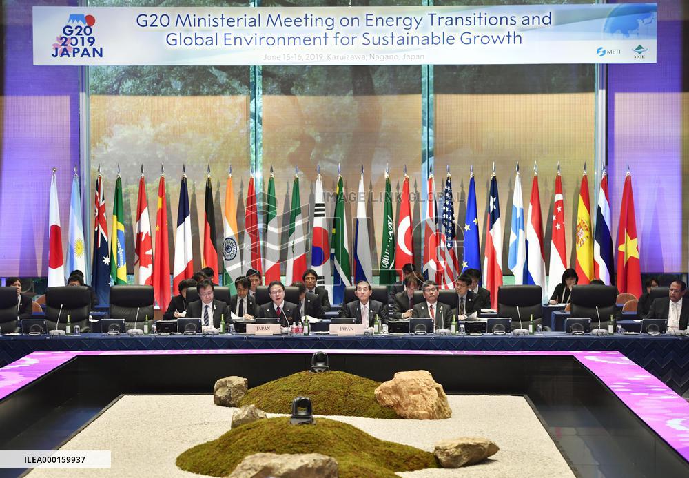 G-20 meeting of energy, environment chiefs