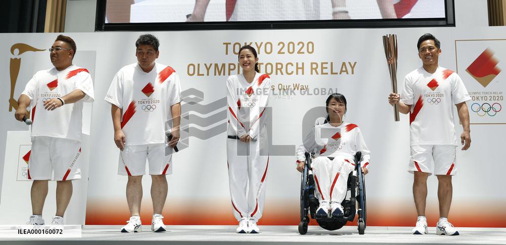 Tokyo Olympic torch relay