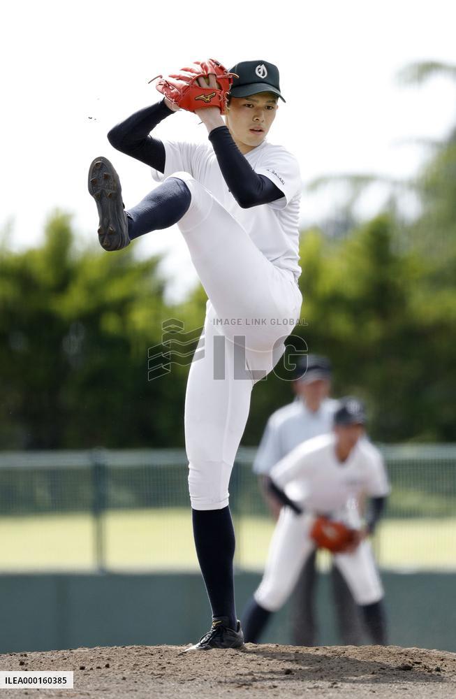 Baseball: Highly touted Japanese high school pitcher