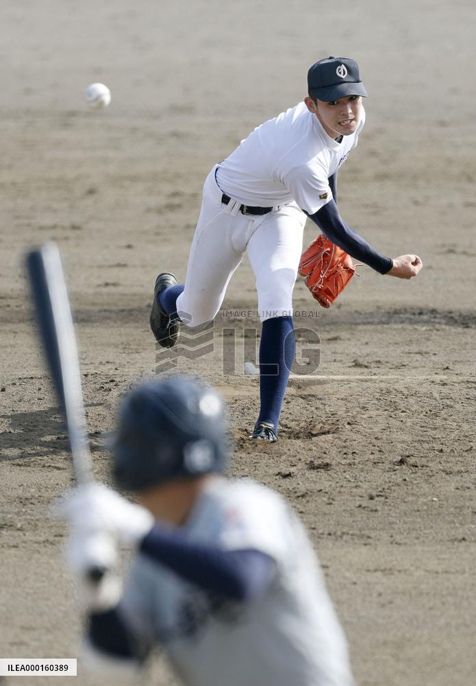 Baseball: Highly touted Japanese high school pitcher