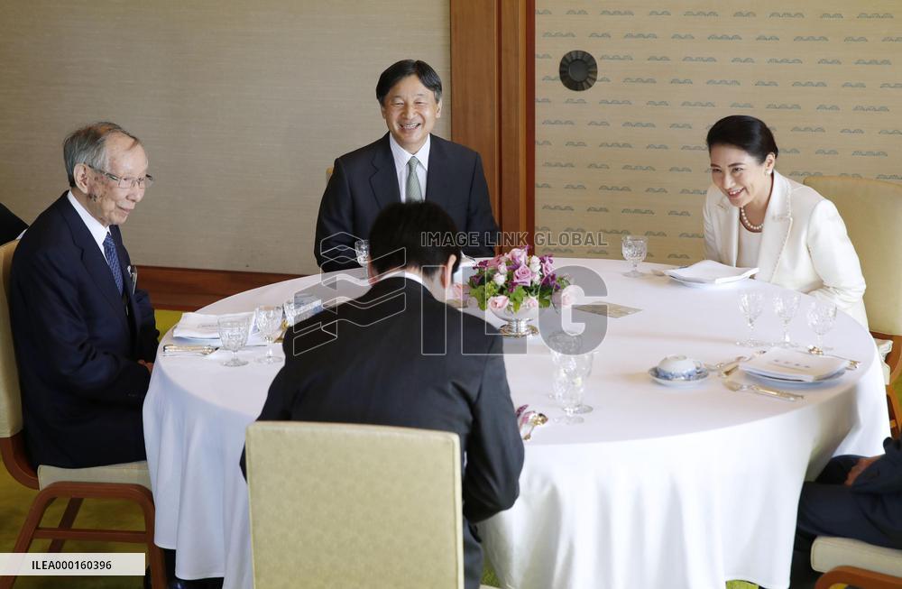 Japan imperial couple congratulate awardees