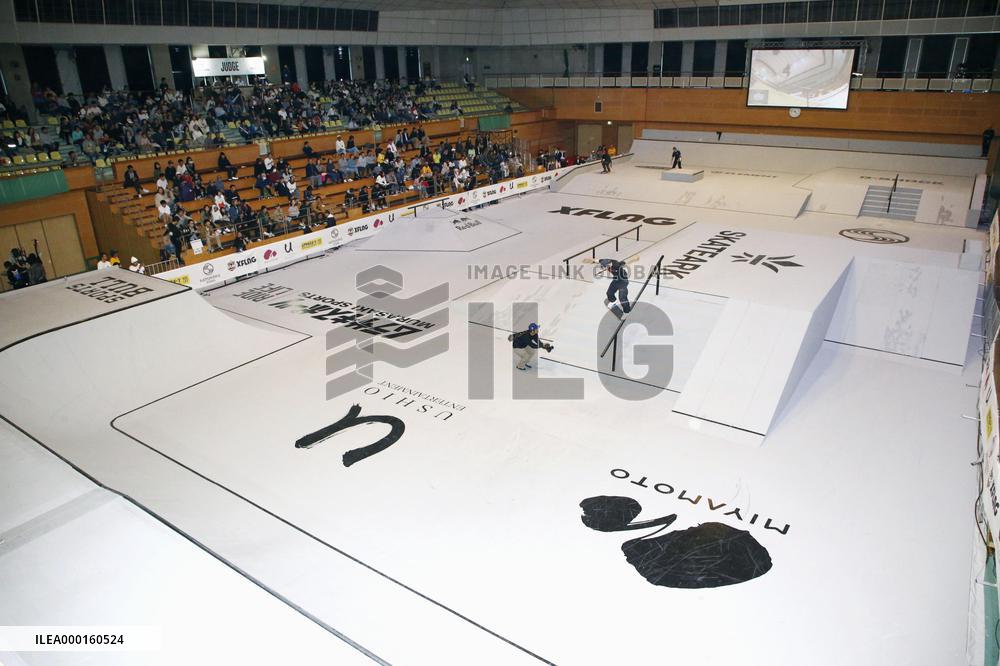 Arena for Ark League skateboarding competition