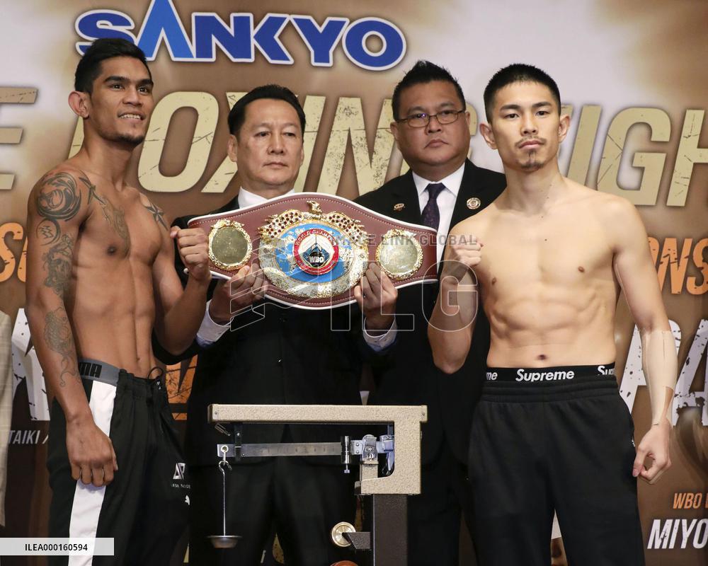 Boxing: Ioka-Palicte WBO title bout