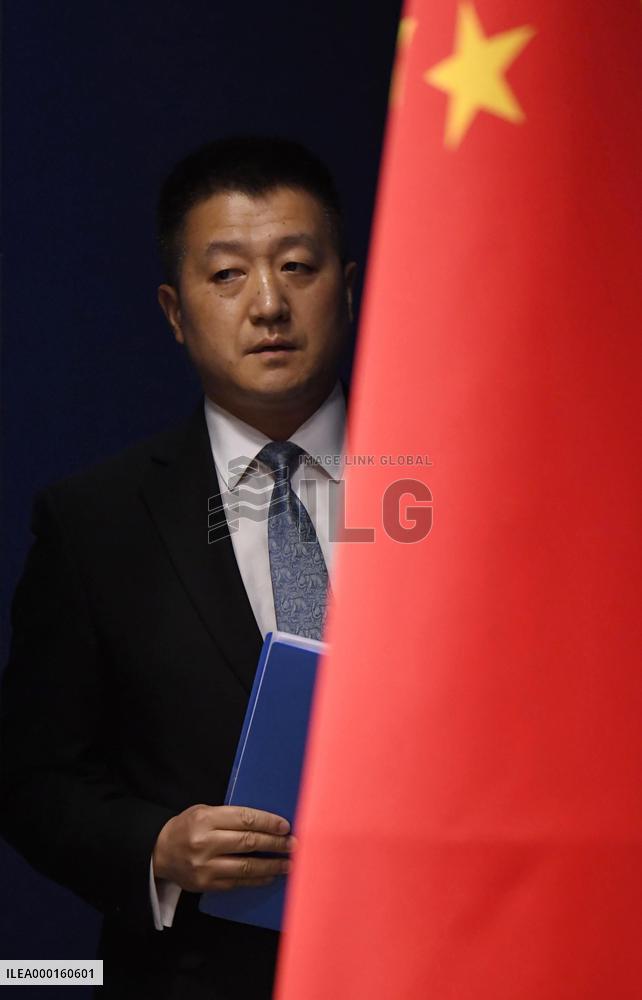 Chinese Foreign Ministry spokesman Lu Kang