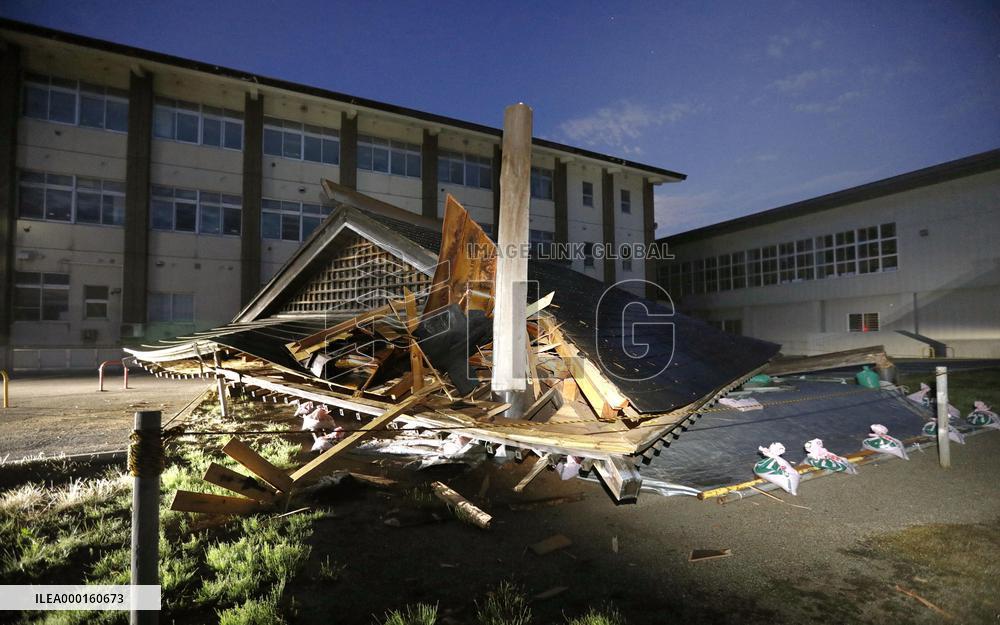 Major quake in northeastern Japan