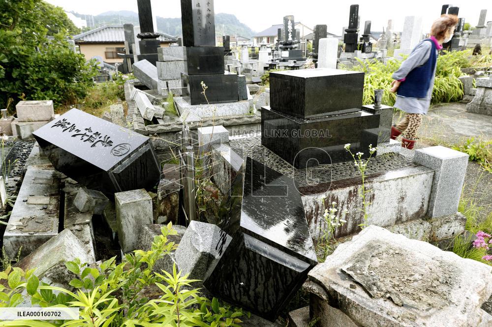 Major quake in northeastern Japan