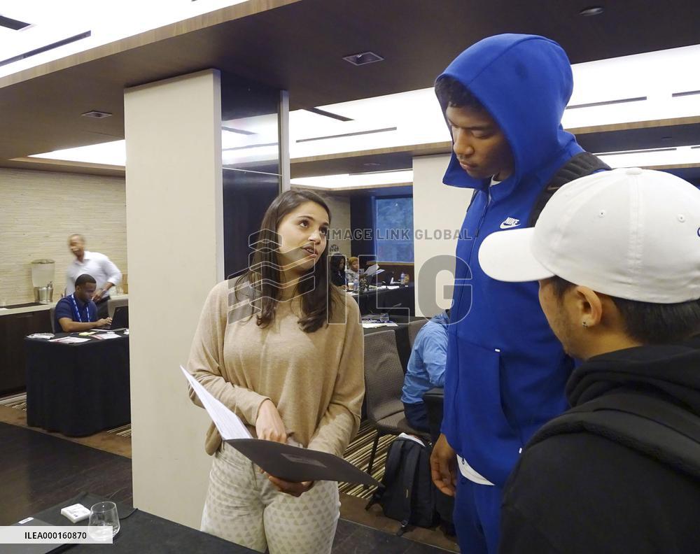 Basketball: Hachimura in N.Y. for NBA Draft