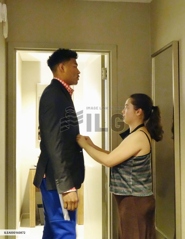 Basketball: Hachimura in N.Y. for NBA Draft