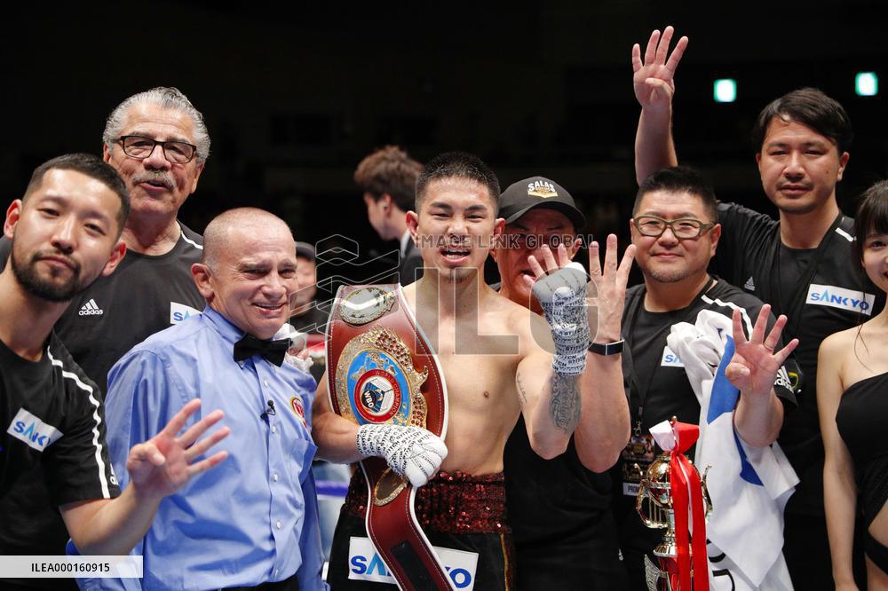 Boxing: Ioka-Palicte WBO title bout