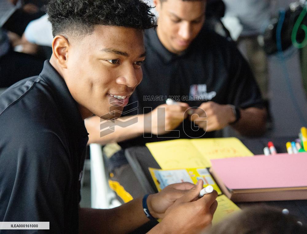 Basketball: Hachimura in N.Y. for NBA Draft