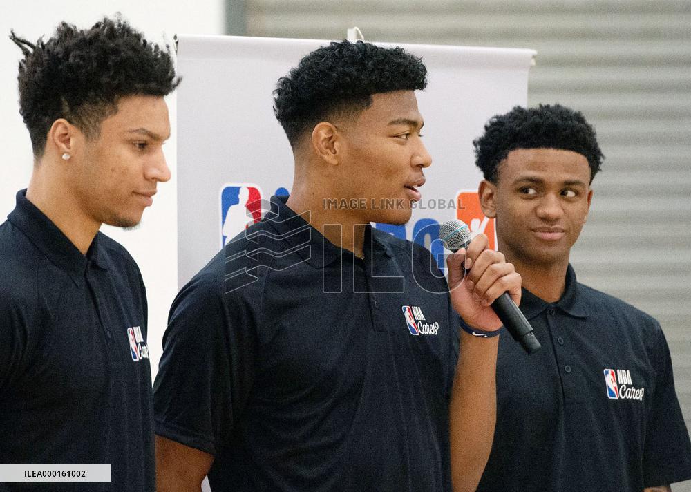 Basketball: Hachimura in N.Y. for NBA Draft