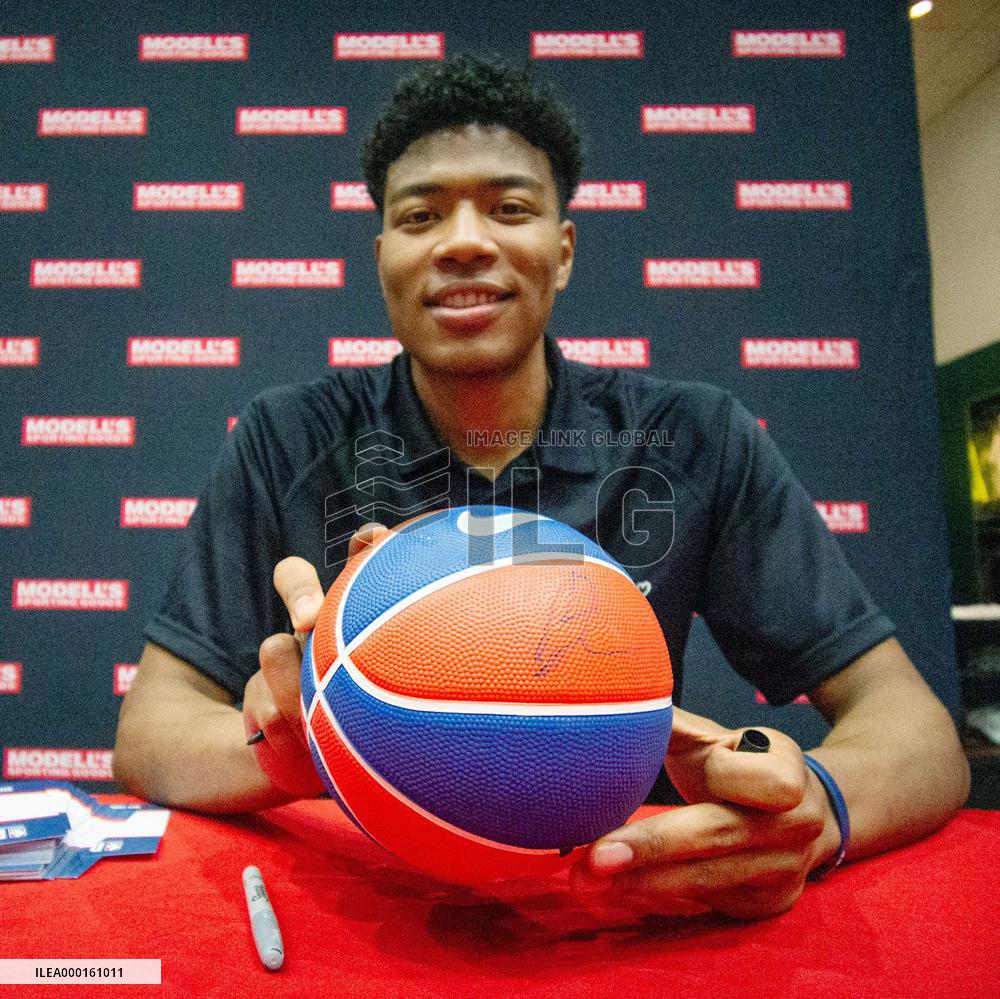 Basketball: Hachimura in N.Y. for NBA Draft