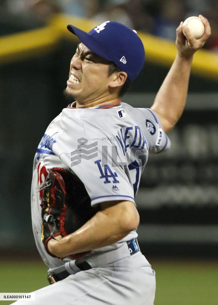 Baseball: Dodgers v D-backs