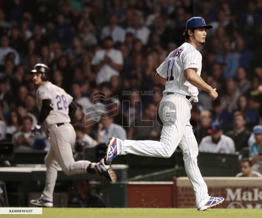 Baseball: Rockies v Cubs