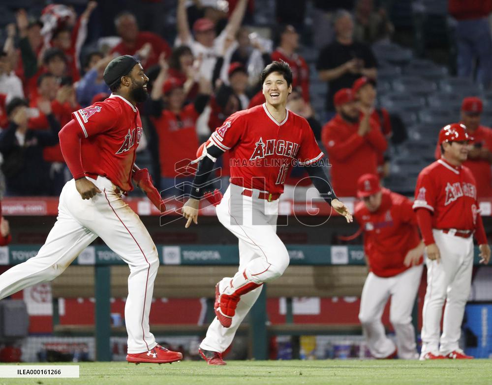Baseball: Athletics v Angels