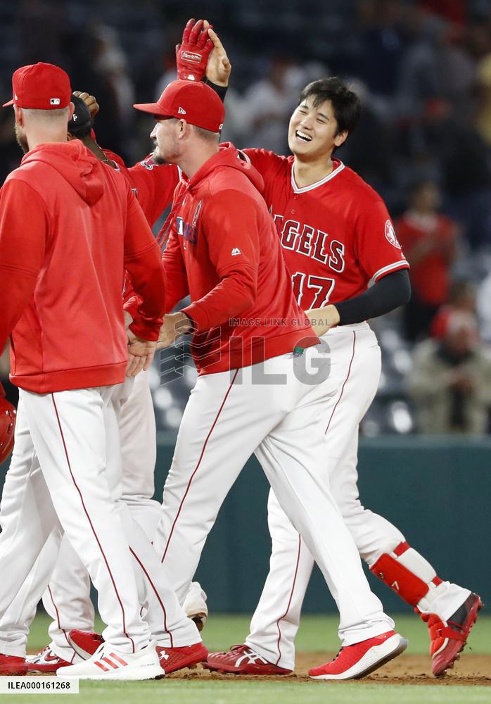 Baseball: Athletics v Angels
