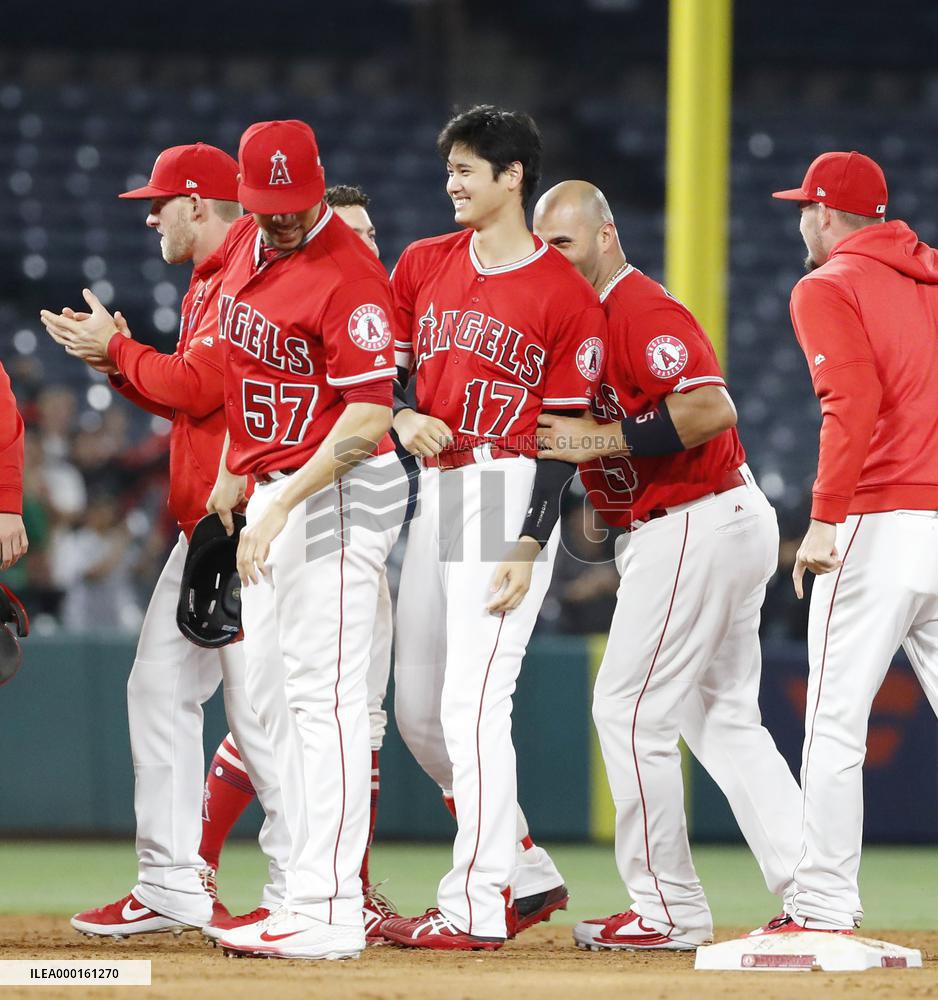 Baseball: Athletics v Angels