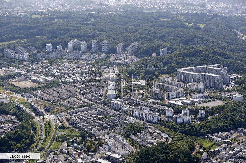 Tama New Town in Tokyo