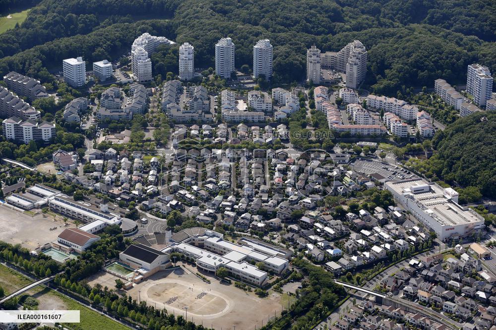 Tama New Town in Tokyo