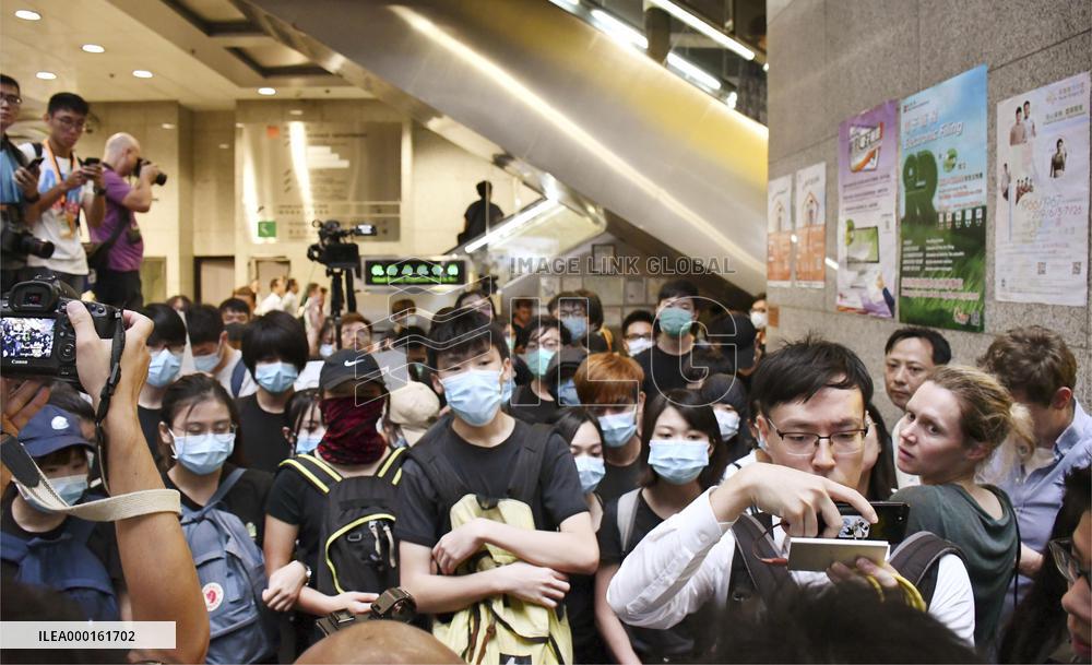 Hong Kong protesters