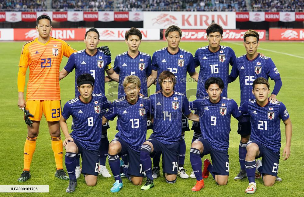 Football: Japan-El Salvador friendly