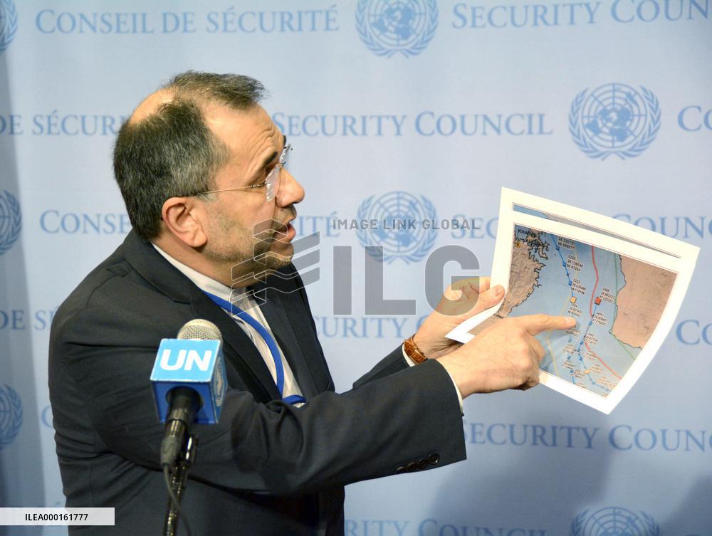 Iran's envoy to U.N. speaks about attack on U.S. drone