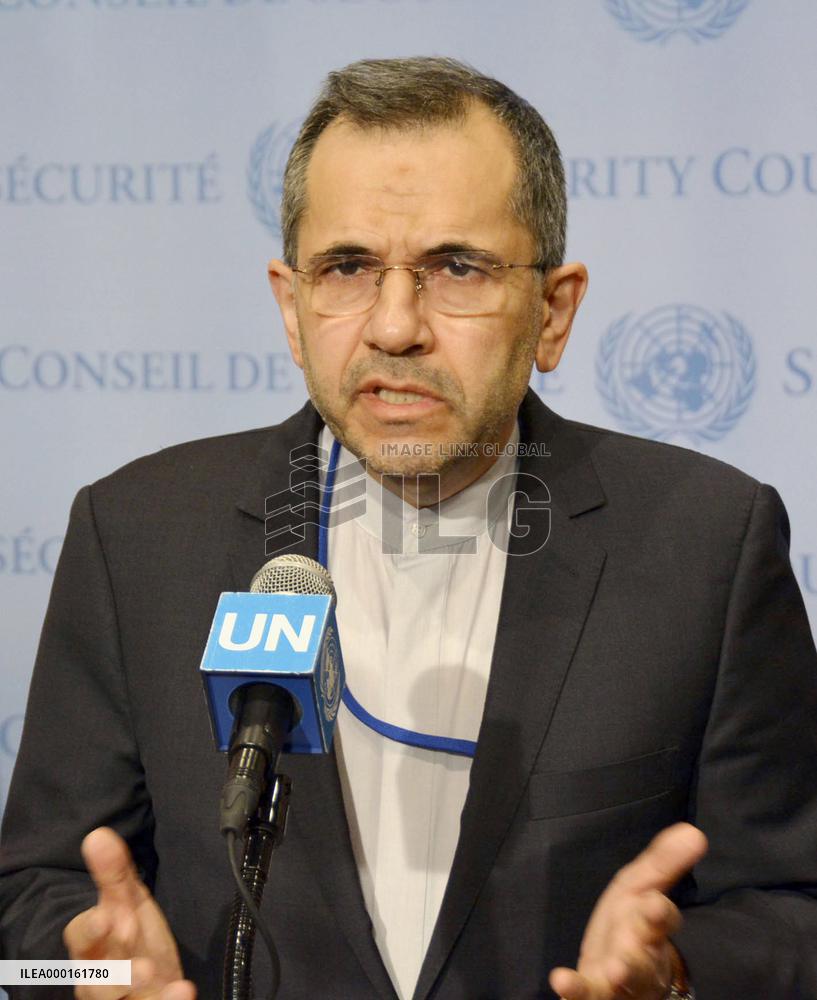 Iran's envoy to U.N. speaks about attack on U.S. drone
